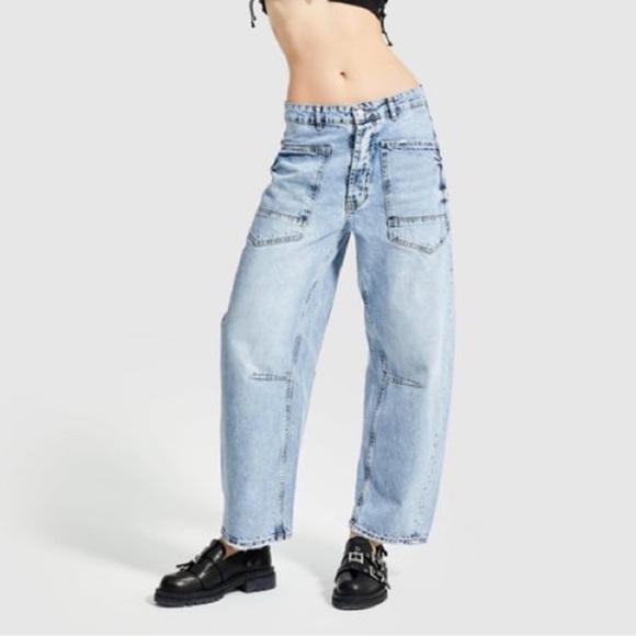 BARREL JEANS SIZE 6 - Picture 1 of 16